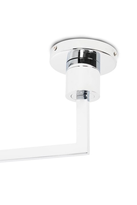 LAMPA WISZĄCA ROTA 360 SREBRNY CHROM - REGULOWANY SREBRNY stelaż CZARNY kabel SREBRNY klosz E27 King Home LAMPA WISZĄCA ROTA 360 SREBRNY CHROM - REGULOWANY SREBRNY stelaż CZARNY kabel SREBRNY klosz E27 King Home