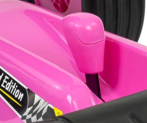 Milly Mally Pojazd Gokart na pedały Rocket Pink Różowy aerodynamiczna sylwetka regulowane sportowe siedzisko hamulec 3 lata+ Milly Mally Pojazd Gokart na pedały Rocket Pink Różowy aerodynamiczna sylwetka regulowane sportowe siedzisko hamulec 3 lata+