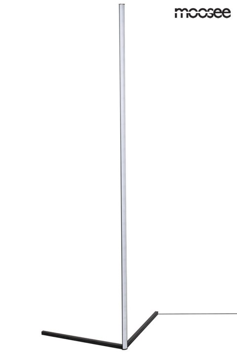 Moosee MOOSEE lampa podłogowa LED CORNER RGB czarna metalowa pilot w zestawie Moosee MOOSEE lampa podłogowa LED CORNER RGB czarna metalowa pilot w zestawie