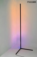 Moosee MOOSEE lampa podłogowa CORNER RGB czarna