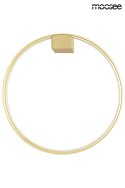 KINKIET OKRĄGŁY LAMPA ŚCIENNA LED CIRCLE WALL ZŁOTA aluminium osłona AKRYL Moosee MOOSEE KINKIET OKRĄGŁY LAMPA ŚCIENNA LED CIRCLE WALL ZŁOTA aluminium osłona AKRYL Moosee MOOSEE
