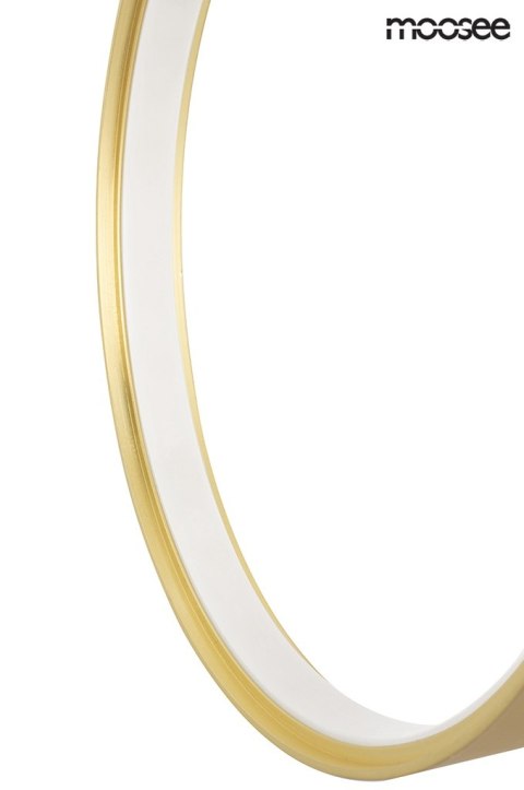 KINKIET OKRĄGŁY LAMPA ŚCIENNA LED CIRCLE WALL ZŁOTA aluminium osłona AKRYL Moosee MOOSEE KINKIET OKRĄGŁY LAMPA ŚCIENNA LED CIRCLE WALL ZŁOTA aluminium osłona AKRYL Moosee MOOSEE