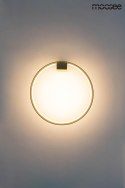 KINKIET OKRĄGŁY LAMPA ŚCIENNA LED CIRCLE WALL ZŁOTA aluminium osłona AKRYL Moosee MOOSEE KINKIET OKRĄGŁY LAMPA ŚCIENNA LED CIRCLE WALL ZŁOTA aluminium osłona AKRYL Moosee MOOSEE