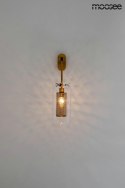 Moosee MOOSEE Kinkiet lampa ścienna LAMPION złota stal klosz szkło transparentny E14 Moosee MOOSEE Kinkiet lampa ścienna LAMPION złota stal klosz szkło transparentny E14