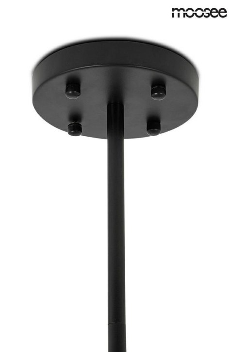 Moosee MOOSEE lampa wisząca sufitowa ASTRIFERO 10 czarna / bursztynowa - metalowa konstrukcja, klosze szklane bursztynowe Moosee MOOSEE lampa wisząca sufitowa ASTRIFERO 10 czarna / bursztynowa - metalowa konstrukcja, klosze szklane bursztynowe