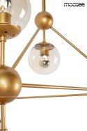 LAMPA WISZĄCA ASTRIFERO 10 metalowa ZŁOTA / KLOSZE SZKLANE BURSZTYNOWE - regulacja wysokości 10xE27 Moosee MOOSEE LAMPA WISZĄCA ASTRIFERO 10 metalowa ZŁOTA / KLOSZE SZKLANE BURSZTYNOWE - regulacja wysokości 10xE27 Moosee MOOSEE