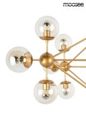 LAMPA WISZĄCA ASTRIFERO 15 ZŁOTA metal / KLOSZE SZKŁO BURSZTYNOWE - stelaż metalowy - REGULACJA WYSOKOŚCI Moosee MOOSEE LAMPA WISZĄCA ASTRIFERO 15 ZŁOTA metal / KLOSZE SZKŁO BURSZTYNOWE - stelaż metalowy - REGULACJA WYSOKOŚCI Moosee MOOSEE