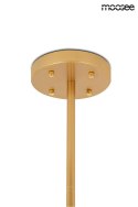 LAMPA WISZĄCA ASTRIFERO 15 ZŁOTA metal / KLOSZE SZKŁO BURSZTYNOWE - stelaż metalowy - REGULACJA WYSOKOŚCI Moosee MOOSEE LAMPA WISZĄCA ASTRIFERO 15 ZŁOTA metal / KLOSZE SZKŁO BURSZTYNOWE - stelaż metalowy - REGULACJA WYSOKOŚCI Moosee MOOSEE