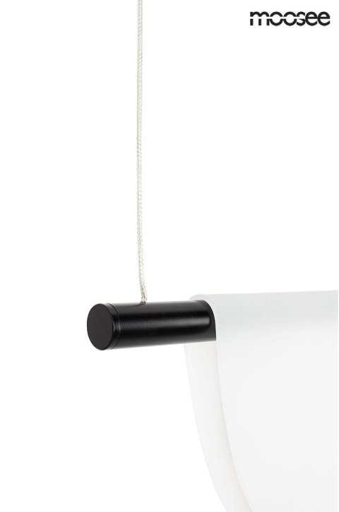 Moosee MOOSEE lampa wisząca LED LAVA czarna stal / klosze bursztynowy akryl zmienna barwa światła Moosee MOOSEE lampa wisząca LED LAVA czarna stal / klosze bursztynowy akryl zmienna barwa światła