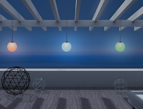 New Garden NEW GARDEN lampa wisząca NORAI 25 BATTERY GREY New Garden NEW GARDEN lampa wisząca NORAI 25 BATTERY GREY