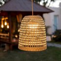 New Garden NEW GARDEN lampa wisząca POSITANO 35 HANG IN&OUT BATTERY - złota bezporzewodowa - sterawana pilotem - kabel pleciony New Garden NEW GARDEN lampa wisząca POSITANO 35 HANG IN&OUT BATTERY - złota bezporzewodowa - sterawana pilotem - kabel pleciony
