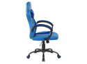 SIGNAL FOTEL OBROTOWY ITALY niebieski TILT krzesło biurowe do biurka, kółka kauczukowe, max. obciąż 90 kg gamingowy Gamingowe