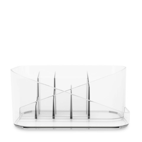Umbra UMBRA organizer kosmetyków GLAM przezroczysty - stojak na akcesoria do makijażu z przegródkami Umbra UMBRA organizer kosmetyków GLAM przezroczysty - stojak na akcesoria do makijażu z przegródkami