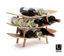 Umbra UMBRA stojak na wino VINOLA naturalny - taca na akcesoria, przekąski - możliwość sztaplowania