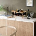 Umbra UMBRA stojak na wino VINOLA naturalny - taca na akcesoria, przekąski - możliwość sztaplowania Umbra UMBRA stojak na wino VINOLA naturalny - taca na akcesoria, przekąski - możliwość sztaplowania