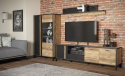 Forte HAYATO TBLT442-M337 Stół nierozkładany 160 x 90 - Świerk Alpejski / Czarny Forte HAYATO TBLT442-M337 Stół nierozkładany 160 x 90 - Świerk Alpejski / Czarny