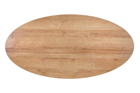 ŁAWA OWALNA Z SZUFLADĄ CAROLINA MDF okleinowany DĄB ZŁOTY /podstawa CZARNA STAL malowana proszkowo 120x60 Halmar ŁAWA OWALNA Z SZUFLADĄ CAROLINA MDF okleinowany DĄB ZŁOTY /podstawa CZARNA STAL malowana proszkowo 120x60 Halmar