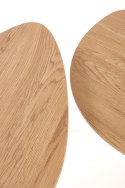 Halmar ława GENEVA 2 zestaw 2 MDF okleinowany dąb złoty/ stal malowana proszkowo czarny Halmar ława GENEVA 2 zestaw 2 MDF okleinowany dąb złoty/ stal malowana proszkowo czarny