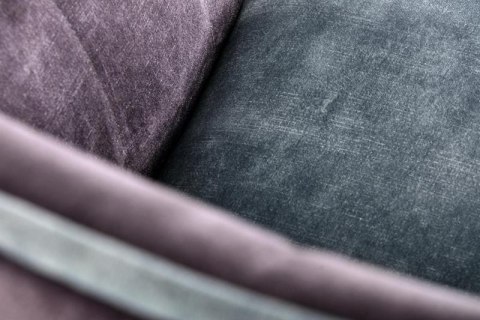 Halmar K440 krzesło do jadalni ciemny popiel/niebieski tkanina velvet / stal malowana Halmar K440 krzesło do jadalni ciemny popiel/niebieski tkanina velvet / stal malowana