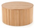 ŁAWA OKRĄGŁA WOODY MDF okleina naturalna DREWNO NATURALNY fi80 Halmar ŁAWA OKRĄGŁA WOODY MDF okleina naturalna DREWNO NATURALNY fi80 Halmar
