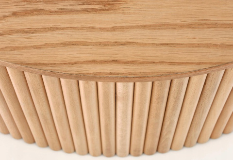 ŁAWA OKRĄGŁA WOODY MDF okleina naturalna DREWNO NATURALNY fi80 Halmar ŁAWA OKRĄGŁA WOODY MDF okleina naturalna DREWNO NATURALNY fi80 Halmar