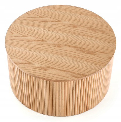 ŁAWA OKRĄGŁA WOODY MDF okleina naturalna DREWNO NATURALNY fi80 Halmar ŁAWA OKRĄGŁA WOODY MDF okleina naturalna DREWNO NATURALNY fi80 Halmar