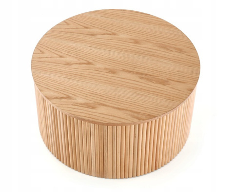 ŁAWA OKRĄGŁA WOODY MDF okleina naturalna DREWNO NATURALNY fi80 Halmar ŁAWA OKRĄGŁA WOODY MDF okleina naturalna DREWNO NATURALNY fi80 Halmar