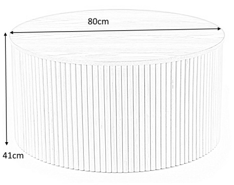 ŁAWA OKRĄGŁA WOODY MDF okleina naturalna DREWNO NATURALNY fi80 Halmar ŁAWA OKRĄGŁA WOODY MDF okleina naturalna DREWNO NATURALNY fi80 Halmar