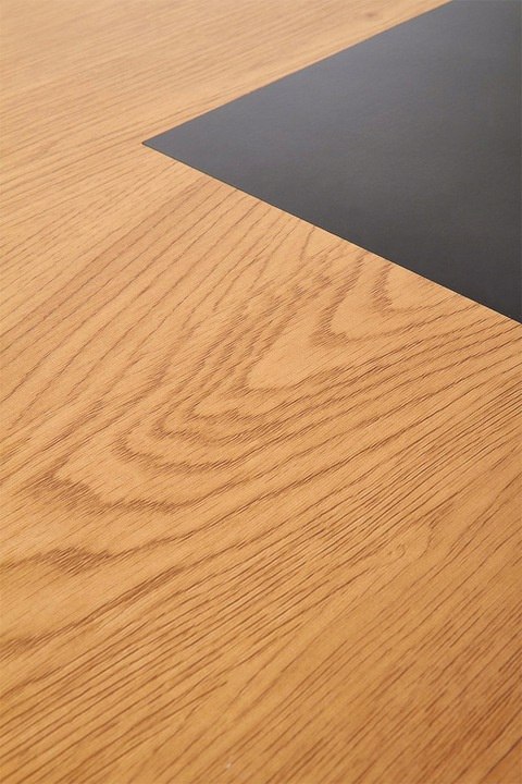 Halmar biurko B41 MDF okleinowany dąb złoty / czarny stal malowana proszkowo 100x50 Halmar biurko B41 MDF okleinowany dąb złoty / czarny stal malowana proszkowo 100x50