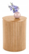 ŁAWA OKRĄGŁA WOODY-S Halmar MDF + okleina naturalna DREWNO LITE NATURALNY fi40 ŁAWA OKRĄGŁA WOODY-S Halmar MDF + okleina naturalna DREWNO LITE NATURALNY fi40