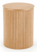 ŁAWA OKRĄGŁA WOODY-S Halmar MDF + okleina naturalna DREWNO LITE NATURALNY fi40 ŁAWA OKRĄGŁA WOODY-S Halmar MDF + okleina naturalna DREWNO LITE NATURALNY fi40