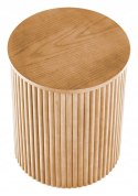 ŁAWA OKRĄGŁA WOODY-S Halmar MDF + okleina naturalna DREWNO LITE NATURALNY fi40 ŁAWA OKRĄGŁA WOODY-S Halmar MDF + okleina naturalna DREWNO LITE NATURALNY fi40