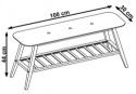 Halmar ławka tapicerowana ST15 / stojak na buty lite drewno bambus - tkanina popielaty 100x30 Halmar ławka tapicerowana ST15 / stojak na buty lite drewno bambus - tkanina popielaty 100x30