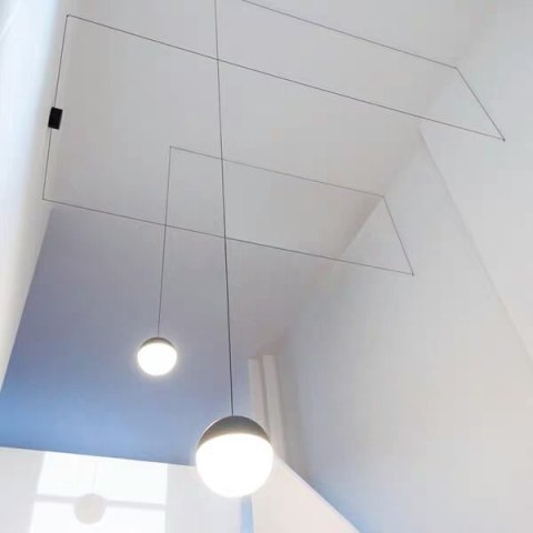 Moosee MOOSEE Kinkiet lampa ścienna wisząca BOWL DUO czarno biała E27 Moosee MOOSEE Kinkiet lampa ścienna wisząca BOWL DUO czarno biała E27