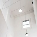 Moosee MOOSEE Kinkiet lampa ścienna wisząca BOWL DUO czarno biała E27 Moosee MOOSEE Kinkiet lampa ścienna wisząca BOWL DUO czarno biała E27