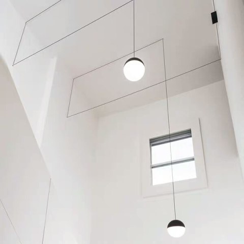 Moosee MOOSEE Kinkiet lampa ścienna wisząca BOWL DUO czarno biała E27 Moosee MOOSEE Kinkiet lampa ścienna wisząca BOWL DUO czarno biała E27