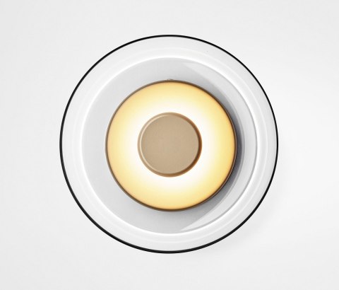 Moosee MOOSEE Kinkiet lampa ścienna LED EDEN WALL złota metalowa klosz szkło bezbarwny Moosee MOOSEE Kinkiet lampa ścienna LED EDEN WALL złota metalowa klosz szkło bezbarwny