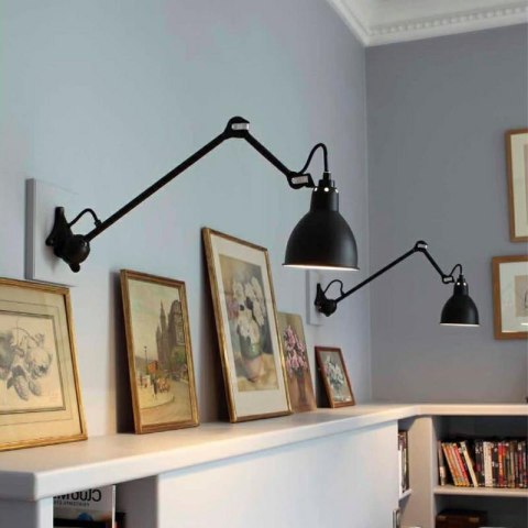 Moosee MOOSEE Kinkiet lampa ścienna FRANK RANGE czarna stal aluminium regulowany klosz i ramię E14 Moosee MOOSEE Kinkiet lampa ścienna FRANK RANGE czarna stal aluminium regulowany klosz i ramię E14