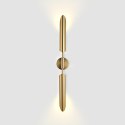 Moosee MOOSEE KInkiet lampa ścienna LOCCA złota stal 2xG9 elegancka i nowoczesna do domu i do lokalu hotelu Moosee MOOSEE KInkiet lampa ścienna LOCCA złota stal 2xG9 elegancka i nowoczesna do domu i do lokalu hotelu