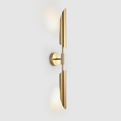 Moosee MOOSEE KInkiet lampa ścienna LOCCA złota stal 2xG9 elegancka i nowoczesna do domu i do lokalu hotelu Moosee MOOSEE KInkiet lampa ścienna LOCCA złota stal 2xG9 elegancka i nowoczesna do domu i do lokalu hotelu