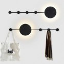 KINKIET LAMPA ścienna LED SHADOW HANG z WIESZAKIEM CZARNA metal Moosee MOOSEE KINKIET LAMPA ścienna LED SHADOW HANG z WIESZAKIEM CZARNA metal Moosee MOOSEE
