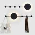 KINKIET LAMPA ścienna LED SHADOW HANG z WIESZAKIEM CZARNA metal Moosee MOOSEE KINKIET LAMPA ścienna LED SHADOW HANG z WIESZAKIEM CZARNA metal Moosee MOOSEE