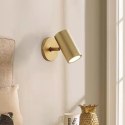 Moosee MOOSEE Kinkiet lampa ścienna SPOT złota stal aluminium regulowany klosz GU10 Moosee MOOSEE Kinkiet lampa ścienna SPOT złota stal aluminium regulowany klosz GU10