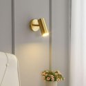 Moosee MOOSEE Kinkiet lampa ścienna SPOT złota stal aluminium regulowany klosz GU10 Moosee MOOSEE Kinkiet lampa ścienna SPOT złota stal aluminium regulowany klosz GU10