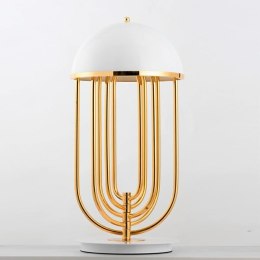 Moosee MOOSEE lampa stołowa BOTTEGA złota / biała