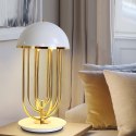 LAMPA BIURKOWA nocna STOŁOWA BOTTEGA stal ZŁOTO / BIAŁA G9 Moosee MOOSEE LAMPA BIURKOWA nocna STOŁOWA BOTTEGA stal ZŁOTO / BIAŁA G9 Moosee MOOSEE