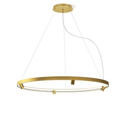 Moosee MOOSEE lampa wisząca LED CIRCLE SPOT 98 GOLD złota stal nierdzewna akryl 4 dodatkowe punkty świetlne