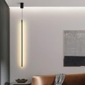 LAMPA WISZĄCA LED OMBRE 60 CZARNA stal akryl Moosee MOOSEE nowoczesna i minimalistyczna LAMPA WISZĄCA LED OMBRE 60 CZARNA stal akryl Moosee MOOSEE nowoczesna i minimalistyczna