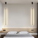 LAMPA WISZĄCA LED OMBRE 60 CZARNA stal akryl Moosee MOOSEE nowoczesna i minimalistyczna LAMPA WISZĄCA LED OMBRE 60 CZARNA stal akryl Moosee MOOSEE nowoczesna i minimalistyczna