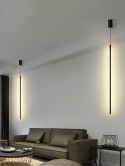 LAMPA WISZĄCA LED OMBRE 60 CZARNA stal akryl Moosee MOOSEE nowoczesna i minimalistyczna